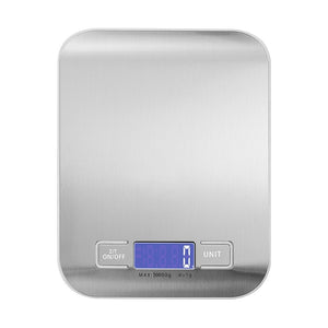 Pruchef - 3g-10kg Food Scale, Digital Kitchen Scale - Silver