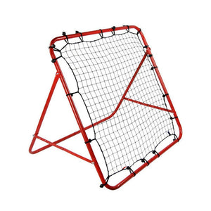 VolaFit - 103x100x85cm  Adjustable Red Steel & Polyethylene Rebound Net – Red