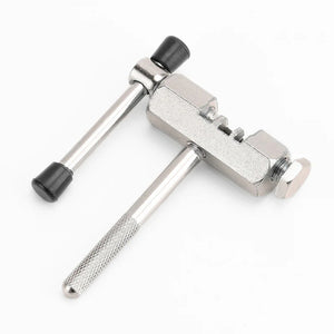 SuaTools - 2.5cm Durable Steel Bike Chain Breaker Tool with Ergonomic Handle - Silver