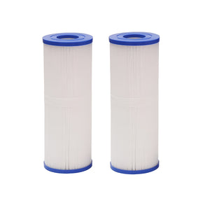 Volamor - 2 Pcs Spa Swimming Pool Cartridge Filter - White