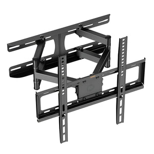 GajToys - Swivel TV Wall Mount Bracket with Tilt Extend Arm - Black