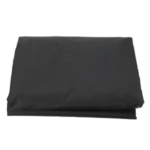 Herqona - 68x68x120cm Waterproof Oxford Recliner & Patio Chair Cover – Black