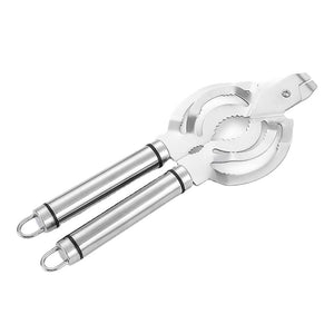 SuaTools - 26x8.8cm Manual Stainless Steel Jar, Bottle & Can Opener Tool – Silver
