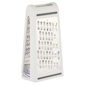 Pruchef - 13.5cm Stainless Steel Blades Vegetable Grater with Container - White