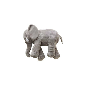 Toto Bubs - Grey Colour Plush Elephant Pillow Doll for Babies & Kids - 40cm