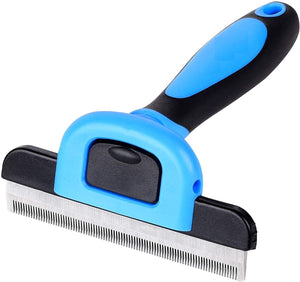 WigWagga - Pet Cat Dog Deshedding Grooming Brush Comb - 10cm Width
