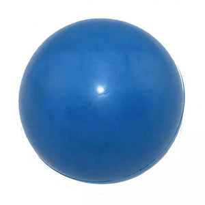 WigWagga - Rubber Dog Ball for Throwing Fetching Chewing - Blue - 8cm Default Title