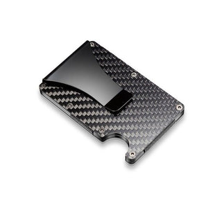 Herqona - RFID Blocking Carbon Fiber Aluminum Metal Wallet Default Title
