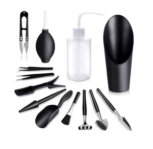 Herqona - 13 Piece  Succulent Tools Set Mini Transplanting Garden Tools Default Title