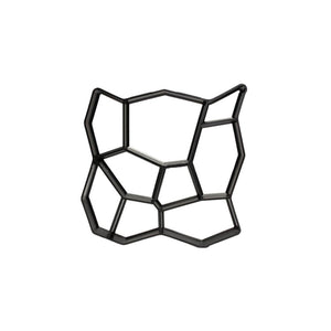 Herqona - DIY Pavement Paving Concrete Maker Mould 50cm - Black