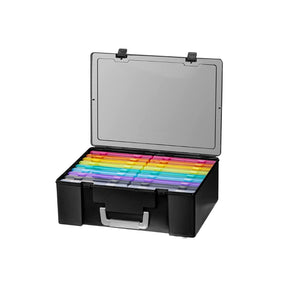 Pract Pack- Photo Storage Box, 18 Inner Extra Large Photo Case for Photo Stickers Stamps Seeds - Multi-Colour