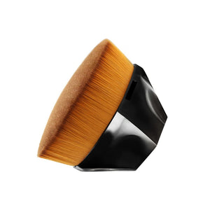 Volamor- Flawless Foundation Makeup Brush with Storage Case- Black & Pink