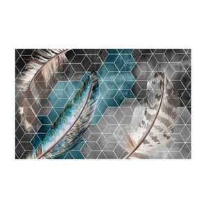 Pract Pack - 200cm Modern 3D Design Area Rug - Green