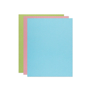 Pruchef - 6 PCS EVA Washable Refrigerator Mats for Refrigerator Shelves Drawer- Multi-colour