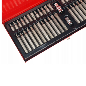 SuaTools - 40 Piece Hex and Spline Bit Set with 1/2" and 3/8" Adaptors