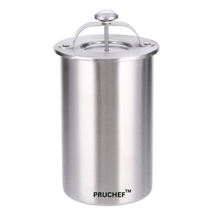 Pruchef - 16cm Stainless Steel Ham Press Maker with Thermometer - Silver