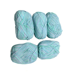 Volamor - 5 Pcs Milk Cotton Yarn for Crochet & Knitting
