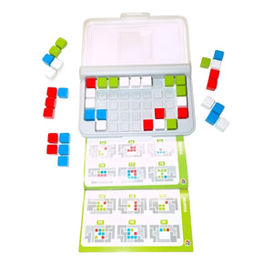 Toto Bubs - 9.8x3x14.5 cm Smart Brain Training Puzzle Game with Clear Lid – Multicolor