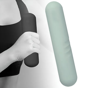VolaFit - 2Pcs Non Slip Cast Iron Dumbbells Bars for Women Workout - Mint Green