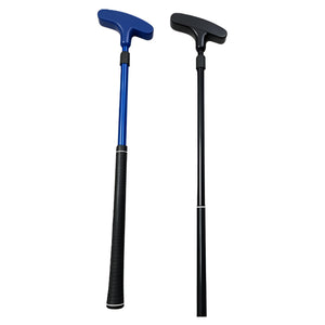 TUGOPLAY - 2 Pcs Adjustable Golf Putters with Rubber Coated Heads - Black & Blue