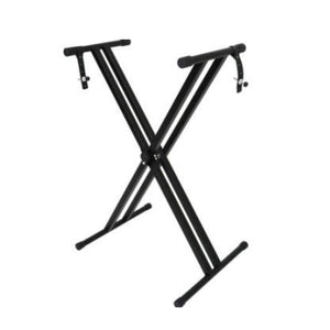 PractPack - Double X-Style Keyboard Stand - Black
