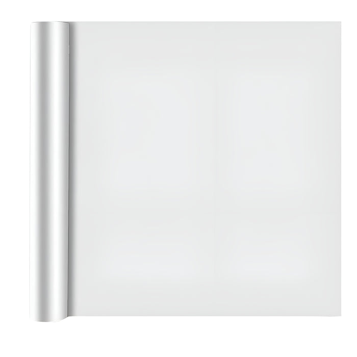 Pract Pack -100x500cm PVC Window Film Sticker, Self Adhesive – White Frosted