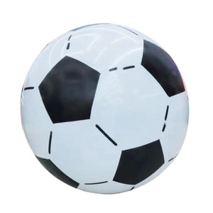 VolaFit - 75 cm PVC Giant Inflatable Soccer Ball - Black & White