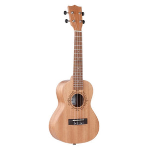 GajToys - 4 Strings Wooden Ukulele Guitar Music Instrument - Walnut