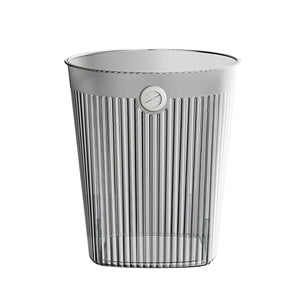 Pruchef - 9L Nonslip Household Trash can for Multiuse - Grey