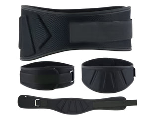 VolaFit - Padded Weightlifting Belt with Tapered Fit for Lifting Support - Medium