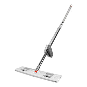 Pract Pack - Rotating Mop Spinning Mop with Telescopic Handle 133cm - White