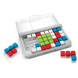Toto Bubs - 9.8x3x14.5 cm Smart Brain Training Puzzle Game with Clear Lid – Multicolor