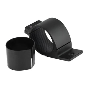 GajToys - 2 Pcs Aluminum Alloy Tube Mounting Bracket Clamp with Accessories - Black