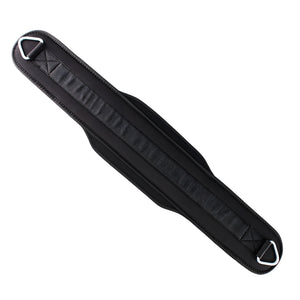 VolaFit - 80cm Adjustable EVA Dip Belt with Chain for Weight Lifting - Black