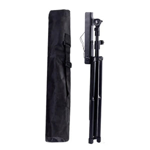 GajToys - 70 to 139cm Adjustable Metal Tube Guitar Music Stand with carry Bag - Black