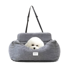 WigWagga - Portable Adjustable Pet Car Safety Seat - Grey