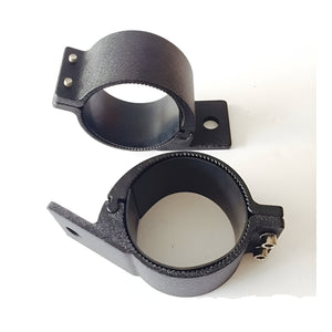 GajToys - 2 Pcs Aluminum Alloy Tube Mounting Bracket Clamp with Accessories - Black