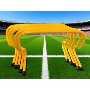 TugoPlay  - 5 Pcs Weighted Agility Training Hurdles for Speed & Running - Yellow