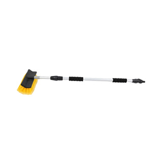Pract Pack - 130cm PVC & Aluminum Solar Panel Cleaning Brush with Hose - Yellow