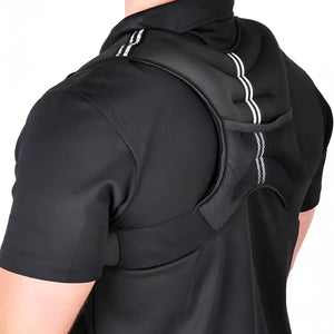 VolaFit - Iron Sand Adjustable Weighted Fitness Vest for Men & Women - Black