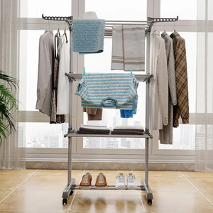 Pract Pack - Drying Rack 3-Tier Foldable Clothes Dryer Laundry Garment Washing Rack