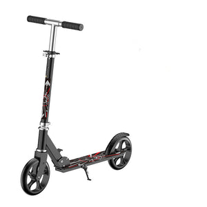 Foldable Aluminum Scooter with Adjustable Handlebar