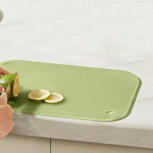 Pruchef - Large Reversible & Durable Kitchen Cutting Board - Mint Green