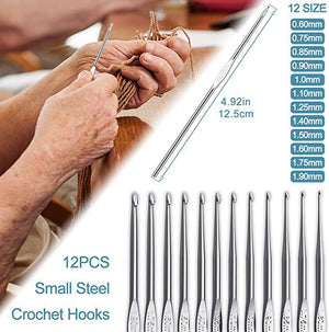 SuaTools - Crochet Kit 58 Pcs Crochet Kits for Beginners Starter Knitting Needle Kit Set