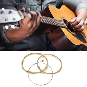 GajToys - 11.4x10.5cm Soft Touch Brass Acoustic Strings for Beginners - Brass