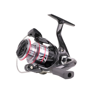 Herqona - Sleek Alloy Design Spinner Fishing Reel with 14 Bearings - Black