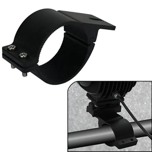 GajToys - 2 Pcs Aluminum Alloy Tube Mounting Bracket Clamp with Accessories - Black