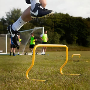 TugoPlay  - 5 Pcs Weighted Agility Training Hurdles for Speed & Running - Yellow