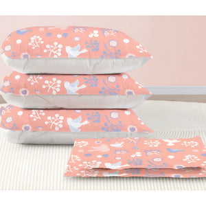 Pract Pack - 11 Pcs Space Saving Vacuum Storage Bags with Hand Pump - Pink