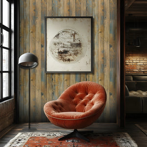 Pract Pack - 3D Self Adhesive & Waterproof Wood Effect Wallpaper Roll – Brown